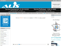 Tablet Screenshot of alis.fr